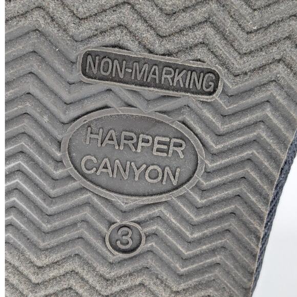 Harper Canyon Girls Winter Snow Boots Pull-On Faux Fur Lined Gray Size 3 EU18.5 - Picture 11 of 14